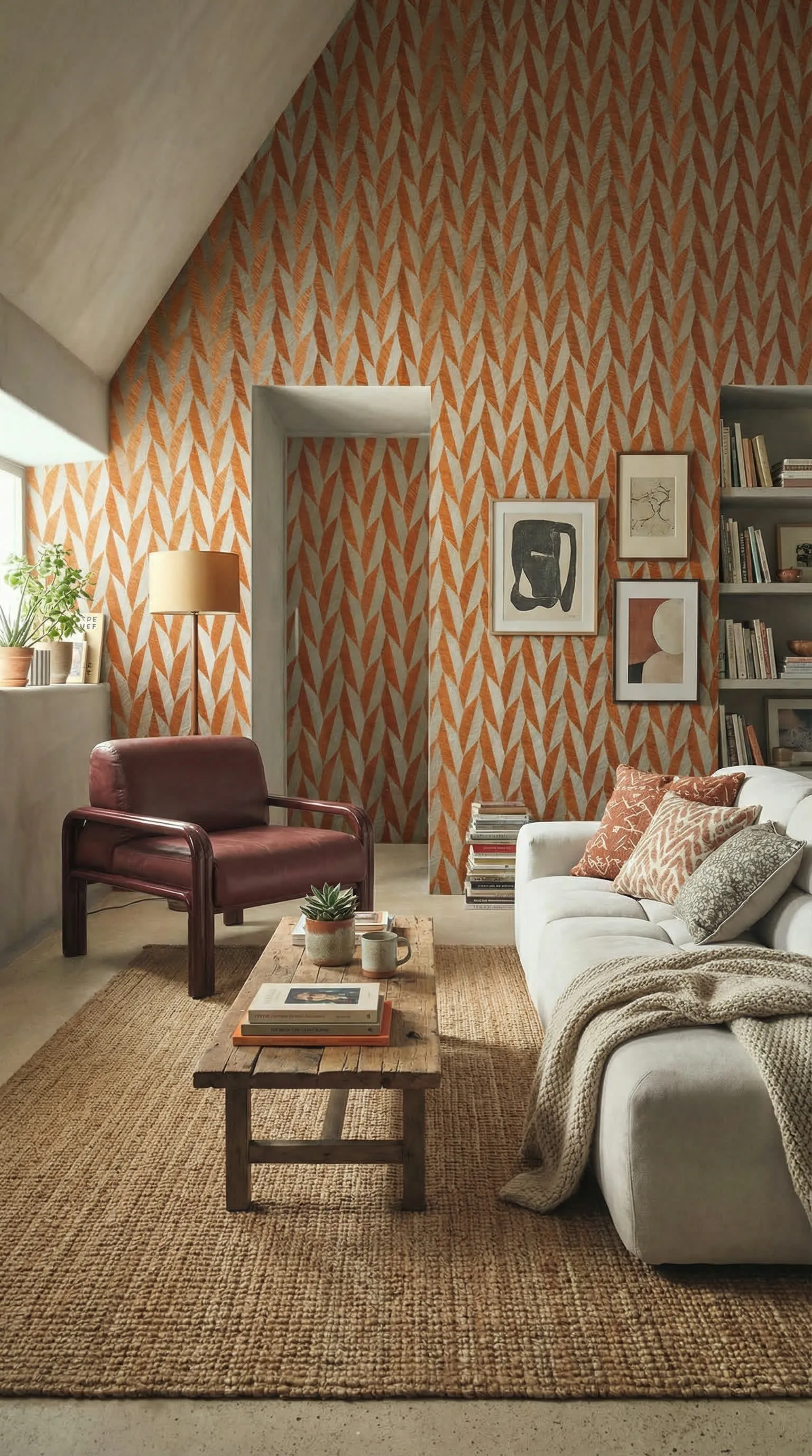 Carta da parati decorativa con texture pregiata Carta da parati decorativa con texture pregiata