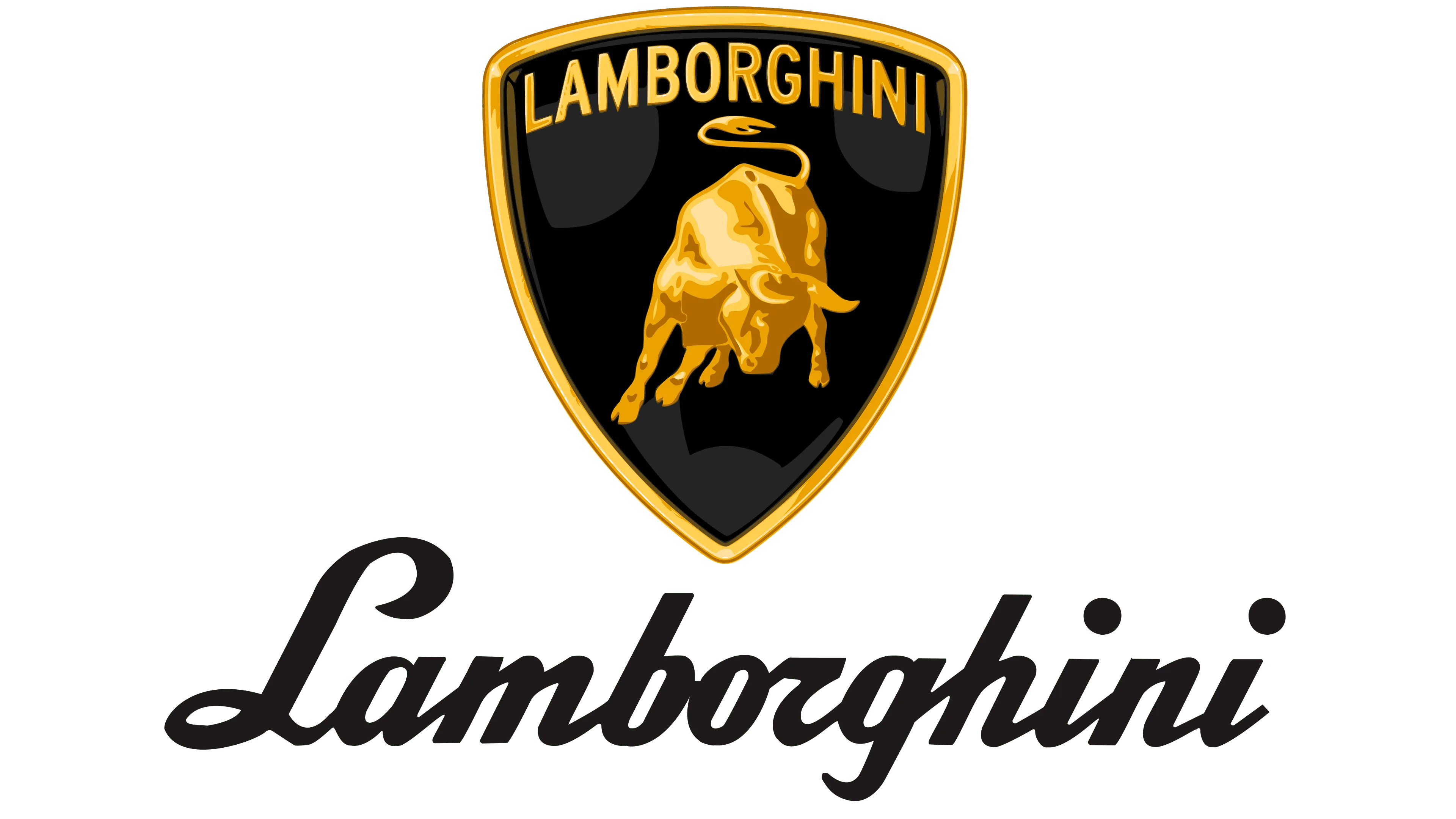 Logo Lamborghini carta da parati design sportivo Logo Lamborghini carta da parati design sportivo